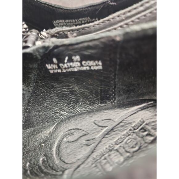 Born Black Ankle Booties Size US 8/EU39 - Picture 5 of 7